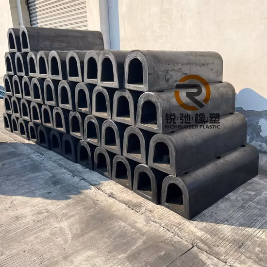 Customized Ship/Boat/Jetty Protection Solid D Type Rubber Fender for Sale