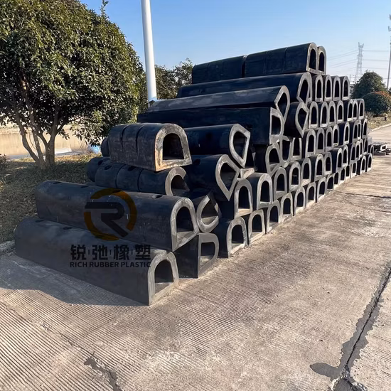 Customized Ship/Boat/Jetty Protection Solid D Type Rubber Fender for Sale